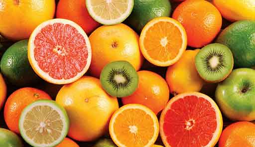 Апельсины и киви